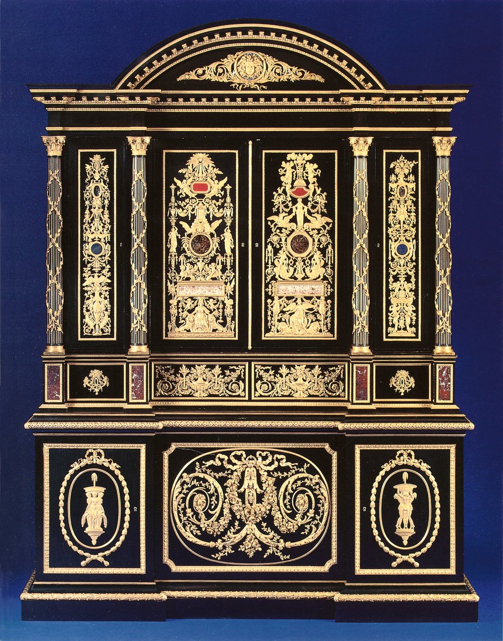 Bücherregal von Louis Auguste Alfred Beurdeley