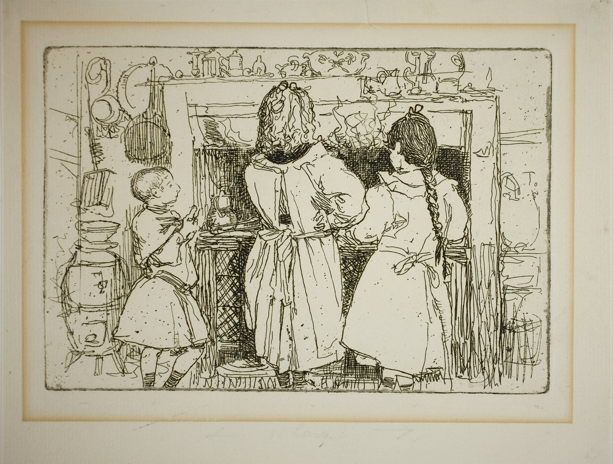 Frühstücksvorbereitungen von Louis Auguste Lepère