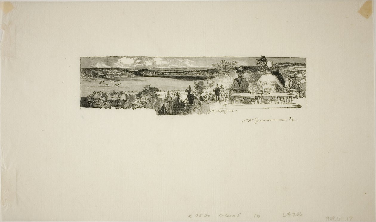 Sole-Tal von Louis Auguste Lepère