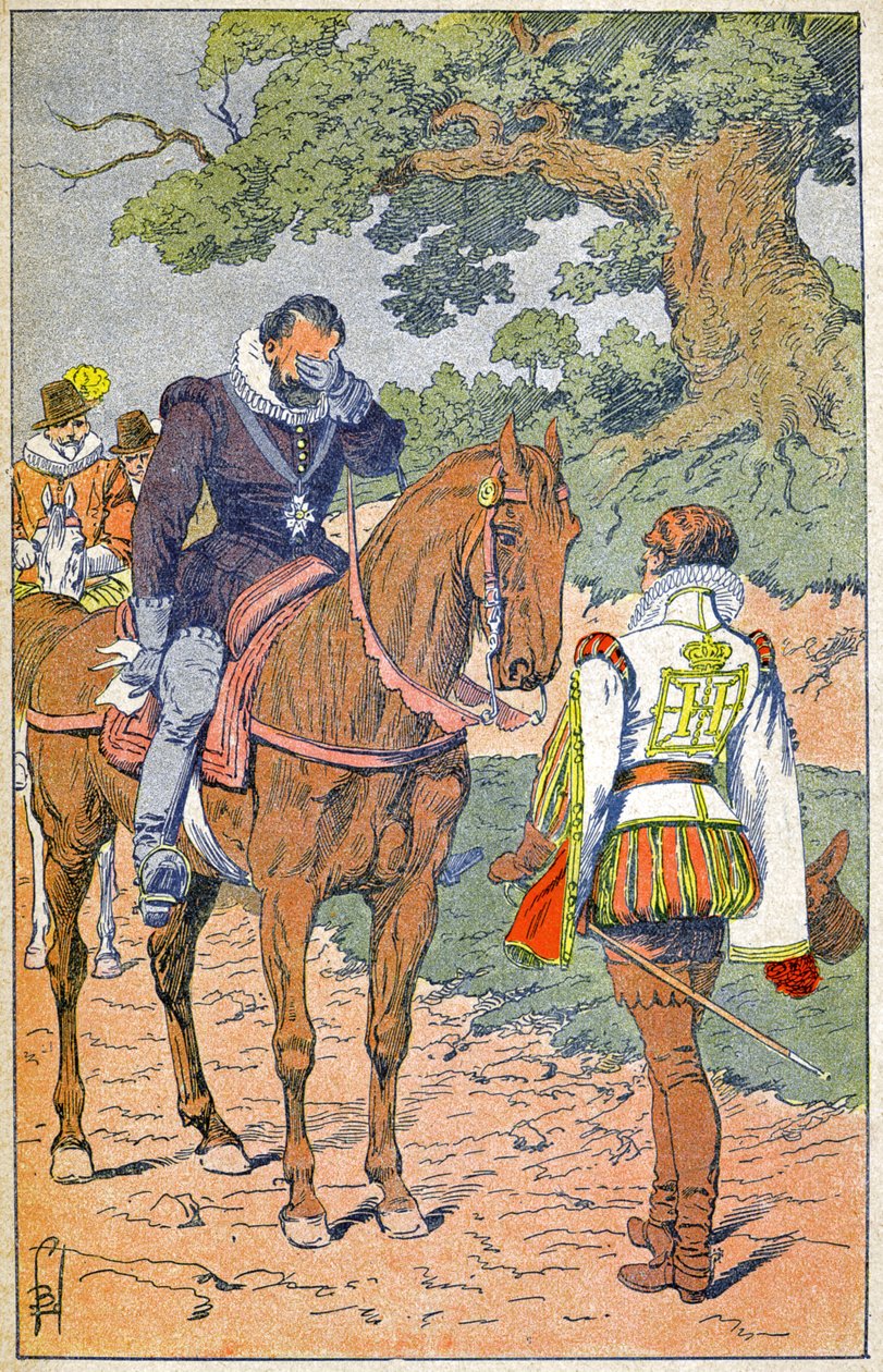 Heinrich IV. von Louis Charles Bombled