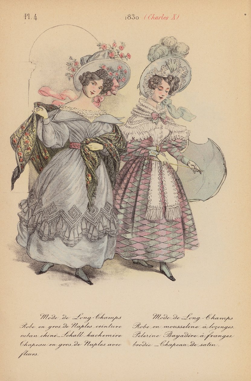 Französische Mode: 1830, Charles X von Louis Colas