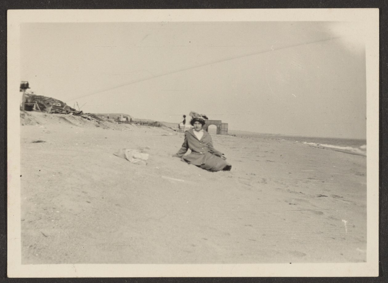 [Florence am Strand] von Louis Fleckenstein