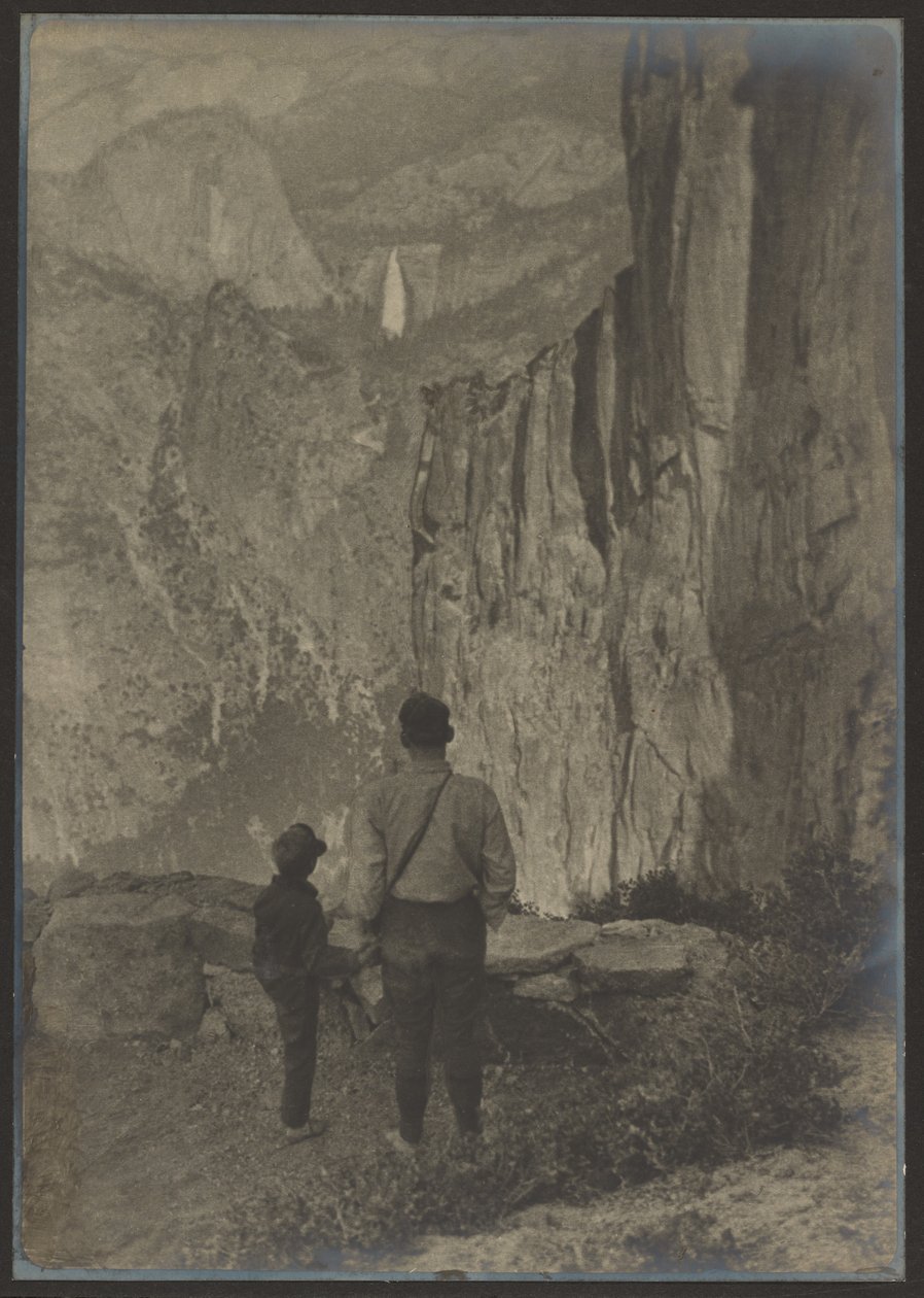 Nevada Falls vom Ledge Trail, Yosemite von Louis Fleckenstein