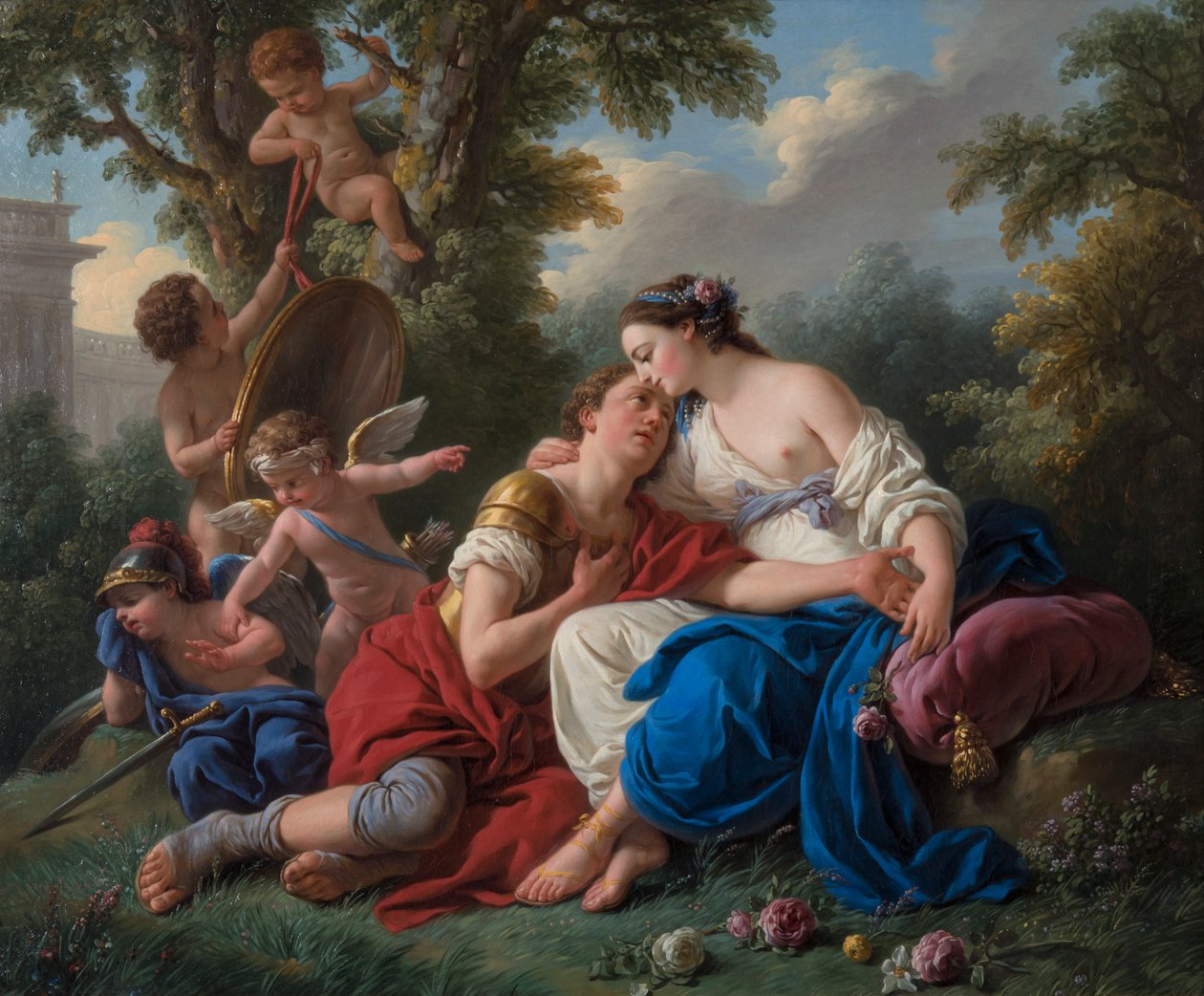 Renaud und Armide von Louis Jean François Lagrenée