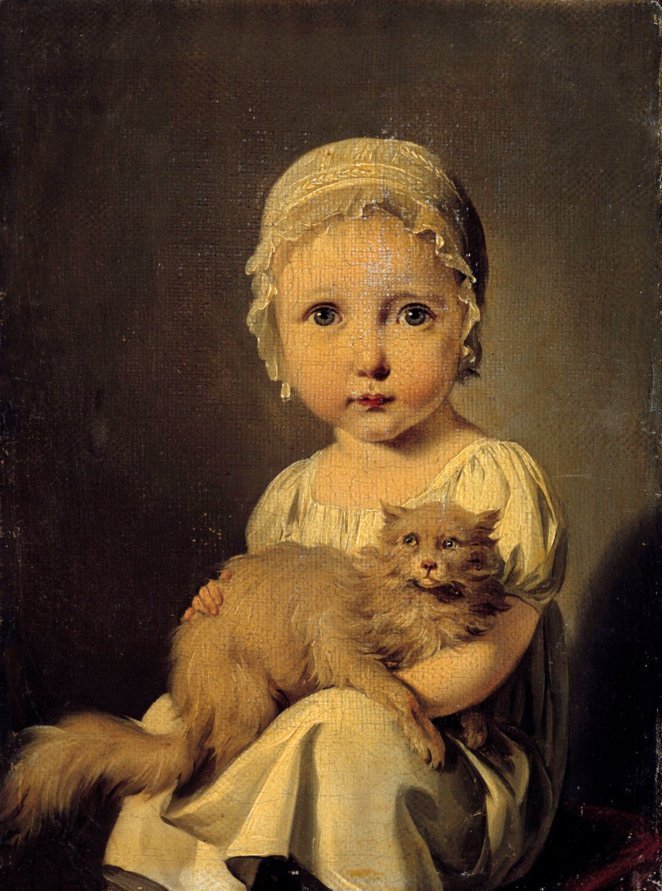 Porträt von Gabrielle Arnault von Louis Leopold Boilly