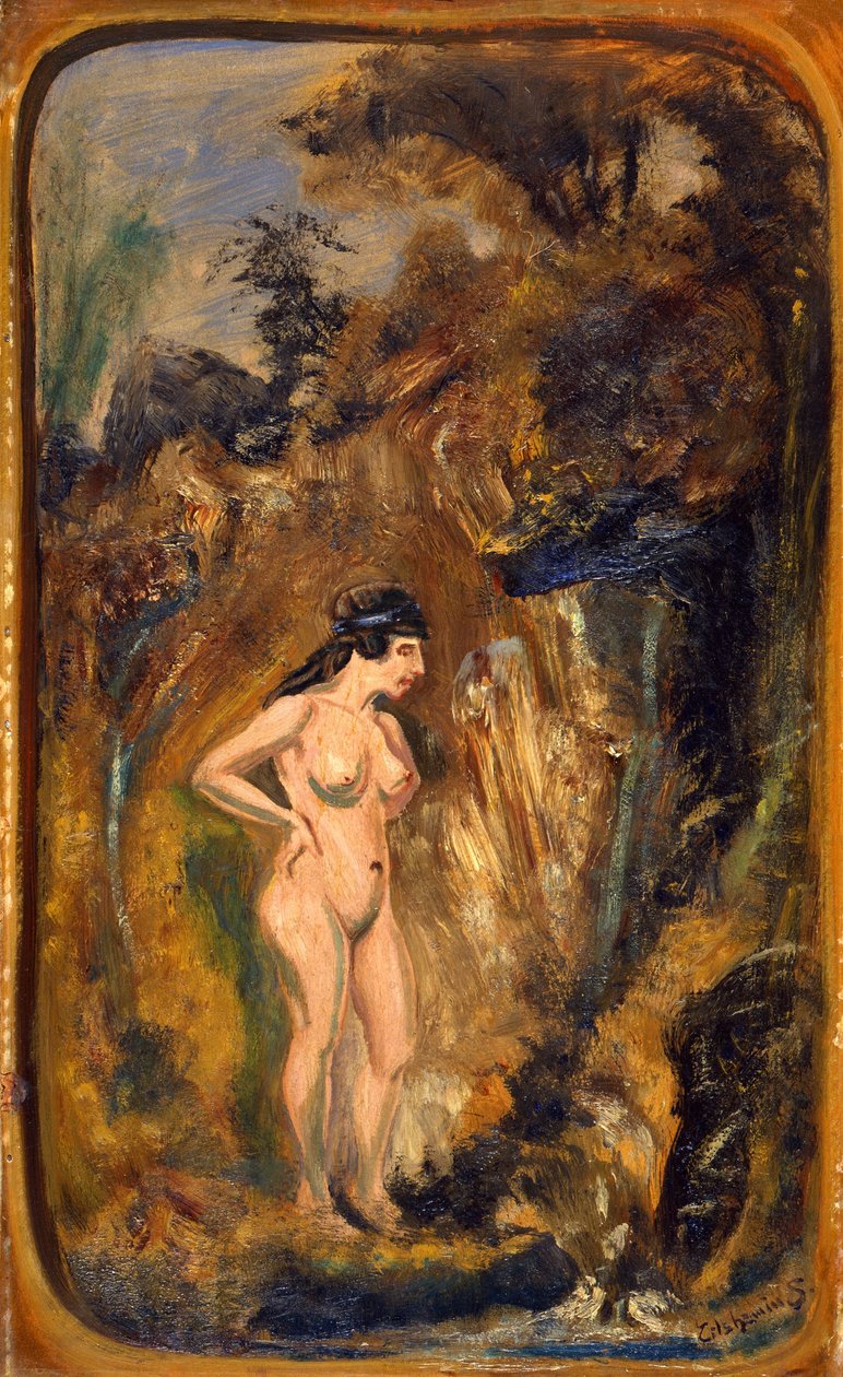 Akt im Wald von Louis M. Eilshemius