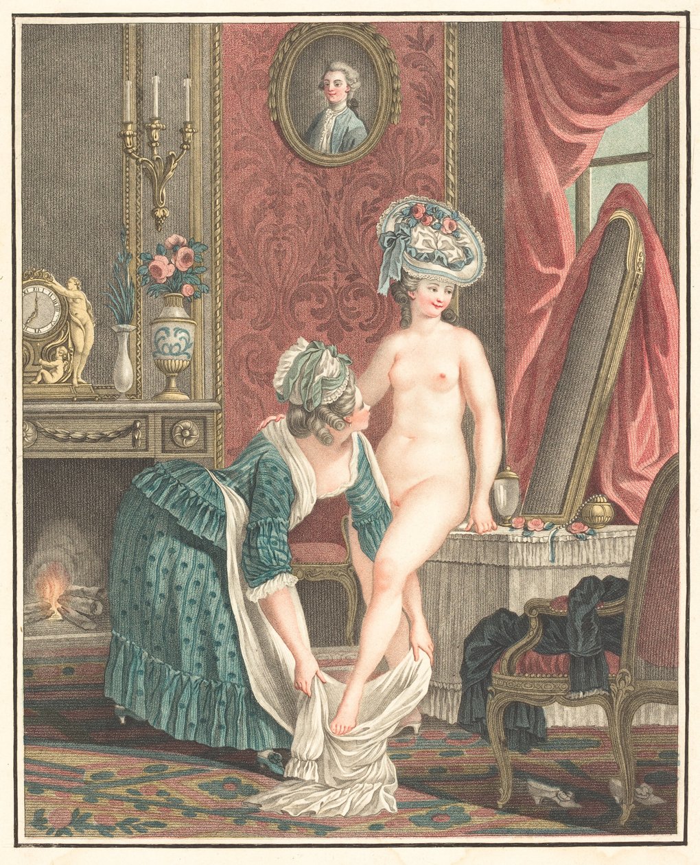 Die Toilette von Louis Marin Bonnet after Nicolas René Jollain