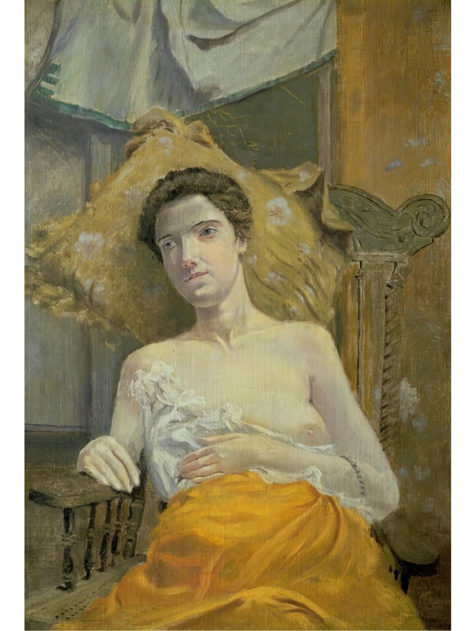 Verwaiste Mutter, ca. 1890 von Louis Michel Eilshemius