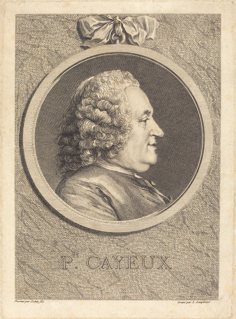 Philippe Cayeux von Louis Simon Lempereur after Charles Nicolas Cochin II