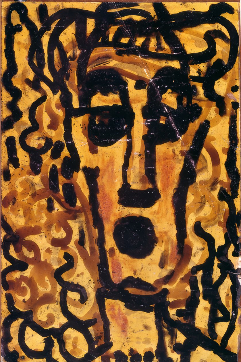 Kopf einer Frau von Louis Soutter