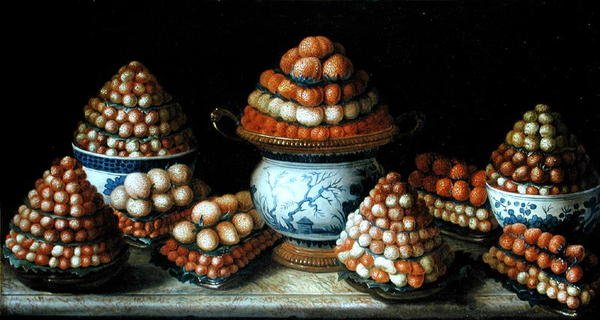 Stillleben mit Erdbeeren von Louis Tessier