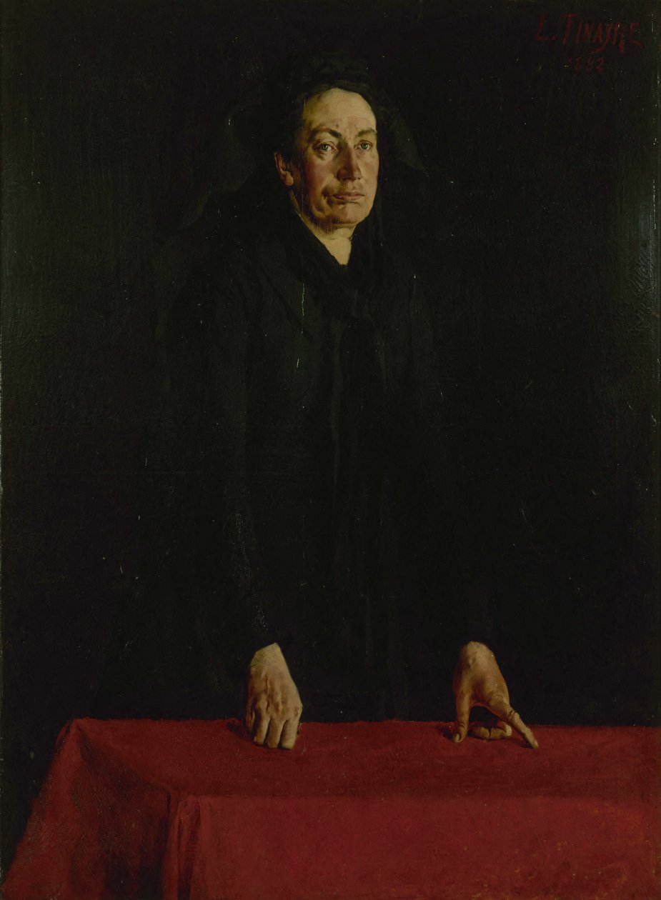 Porträt von Louise Michel 1830-1905, 1882 von Louis Tinayre