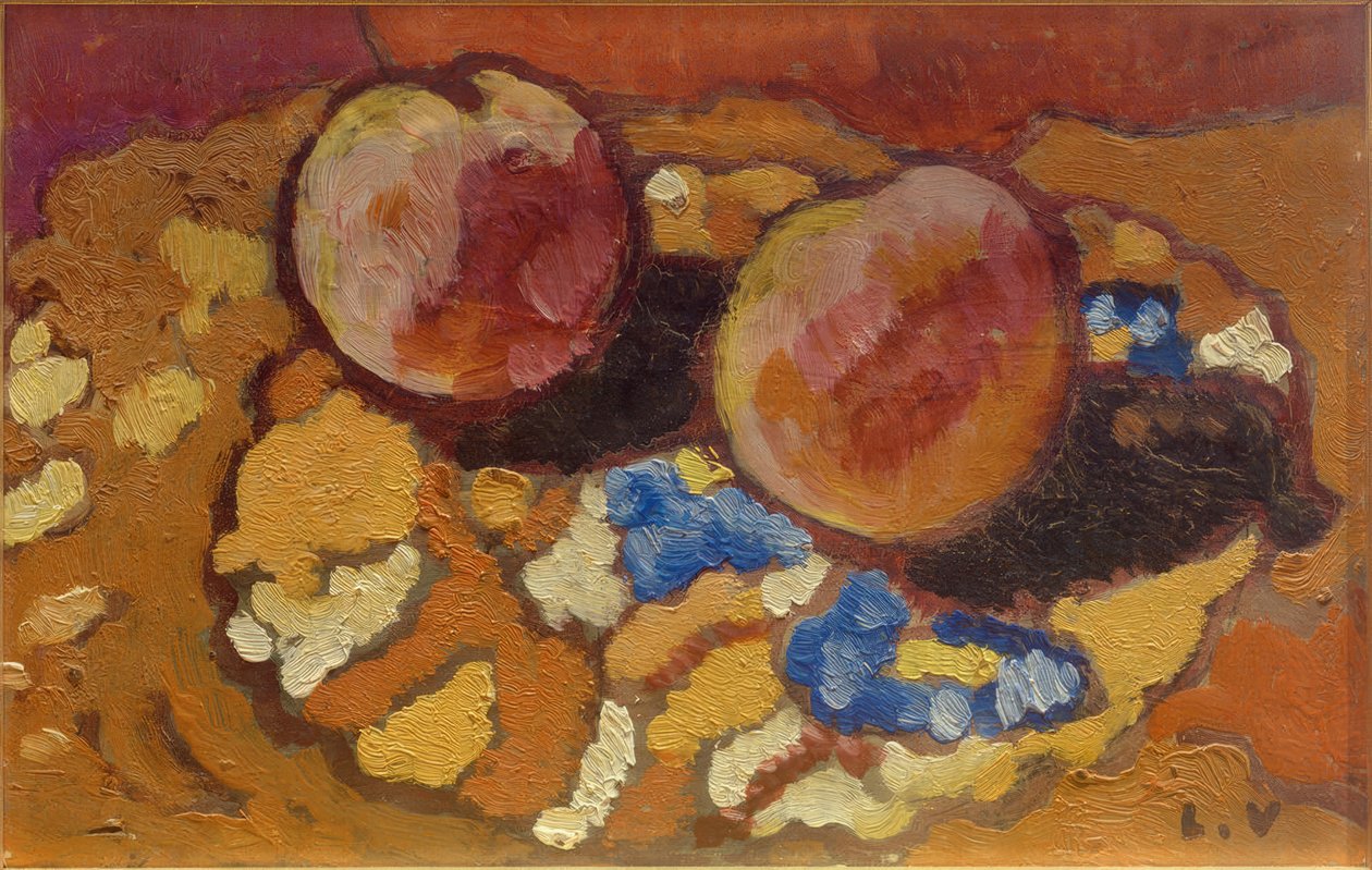 Stillleben mit Pfirsichen von Louis Valtat