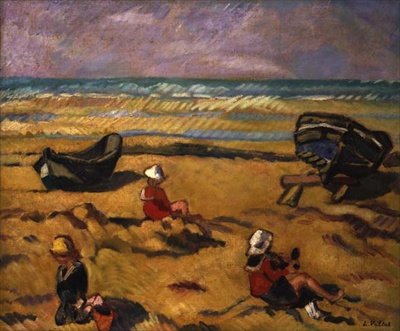 Am Strand von Louis Valtat