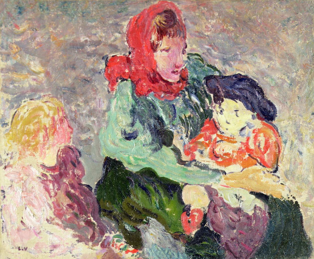 Der rote Schal von Louis Valtat