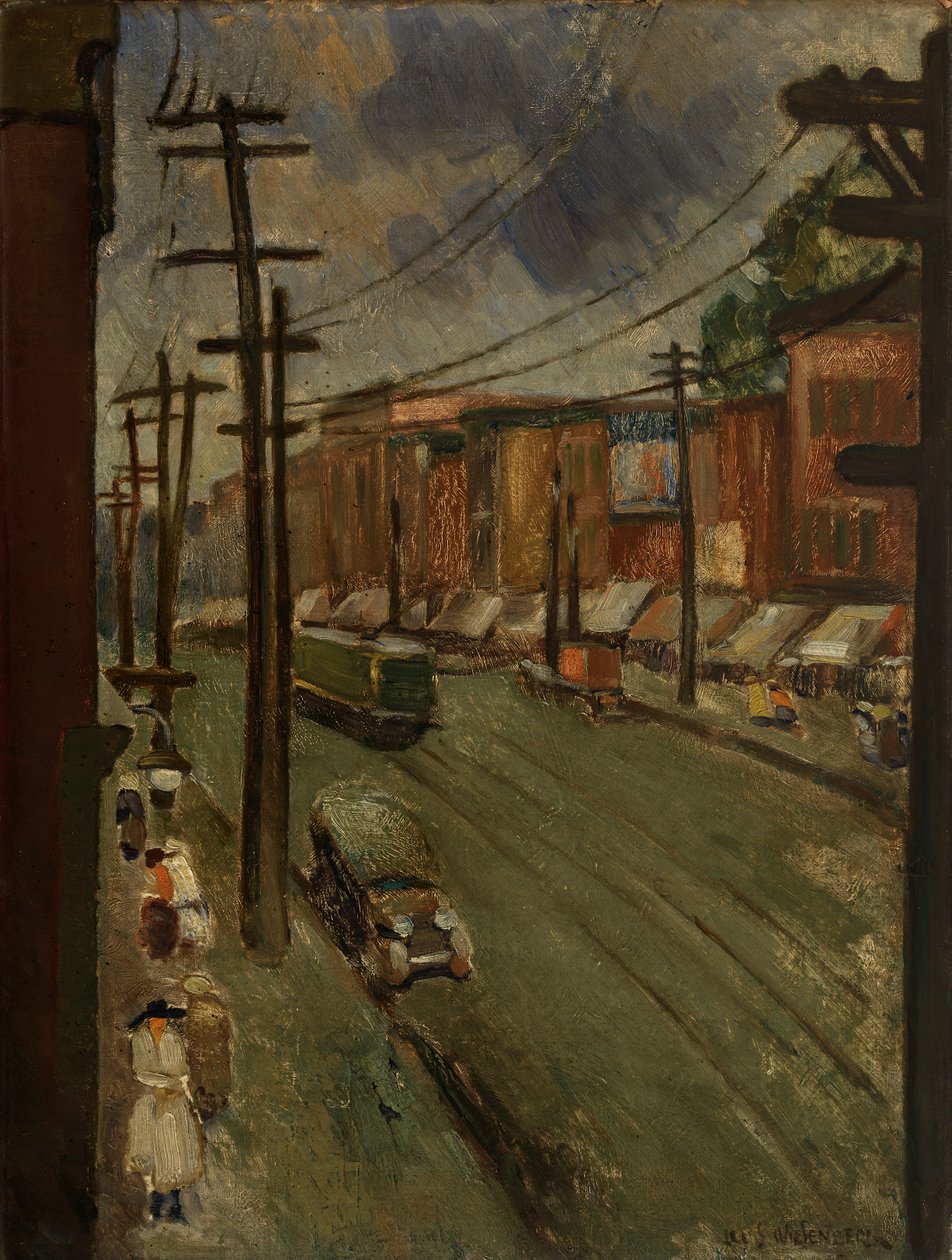 Hauptstraße, Montreal, 1928 von Louis Wiesenberg