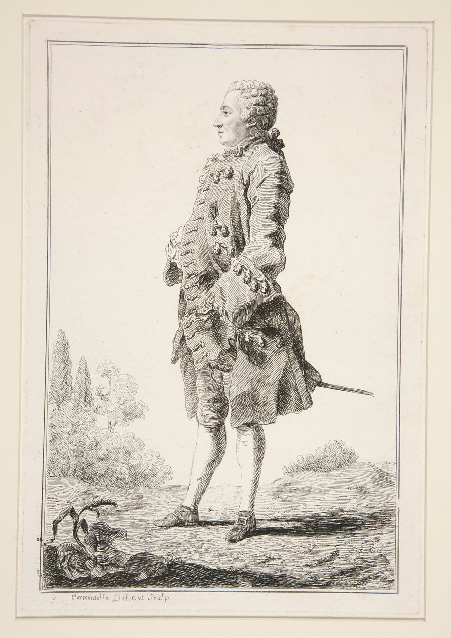 Baron de Bezenval von Louis de Carmontelle