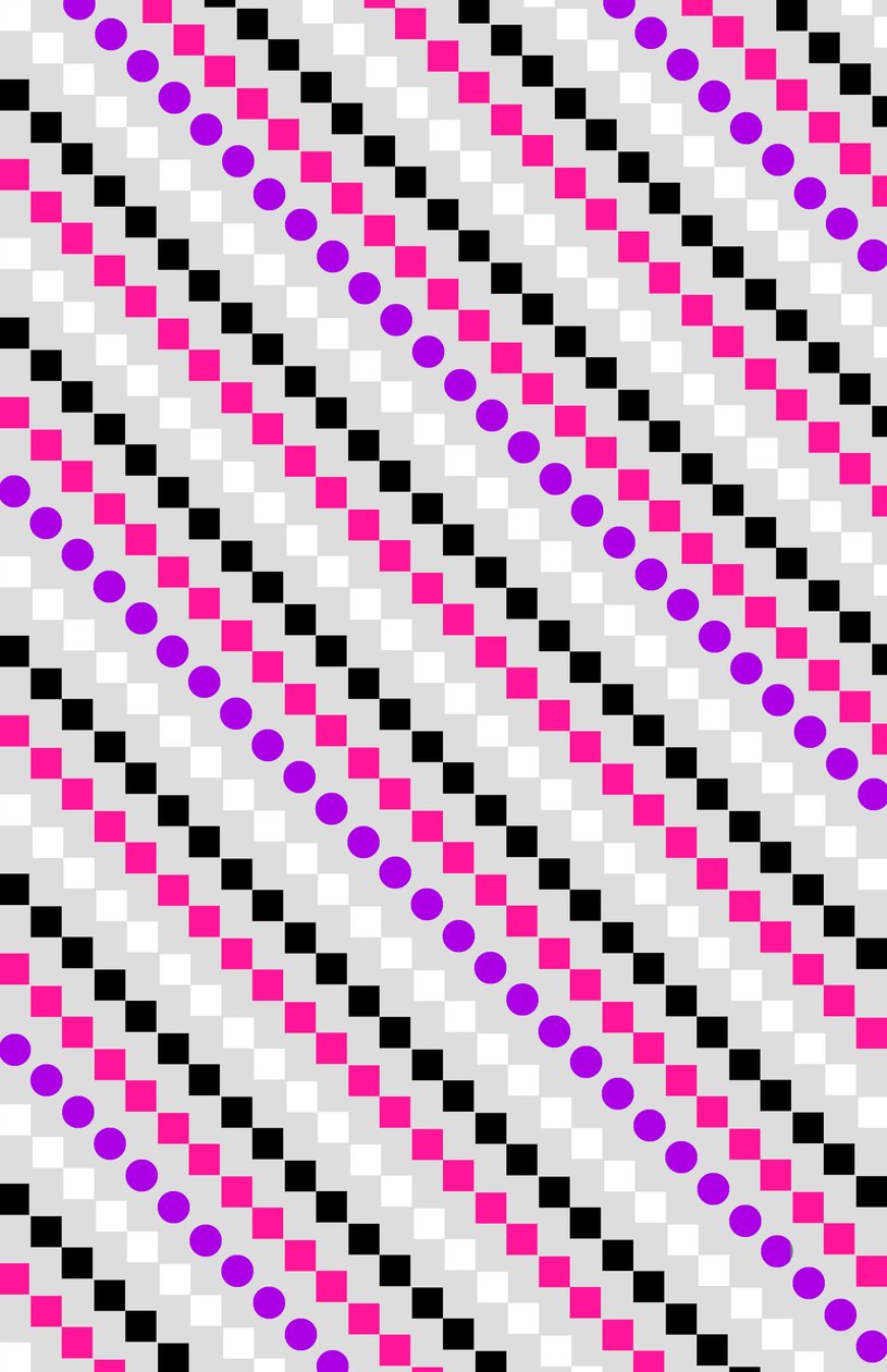 Gestreift in Kasten, 2014 von Louisa Hereford