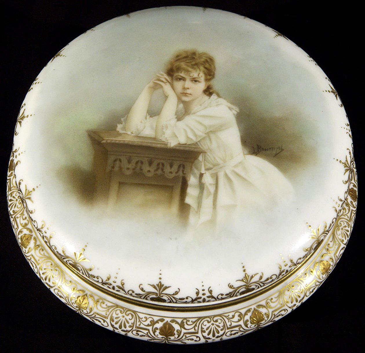 Bonbonnière Marie Bashkirtseff von Marie Louise Catherine Breslau