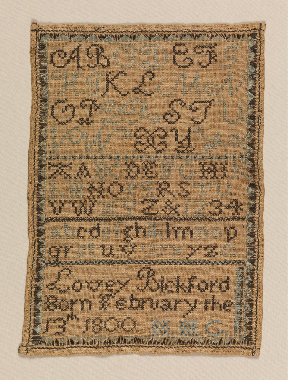 Muster von Lovey Bickford