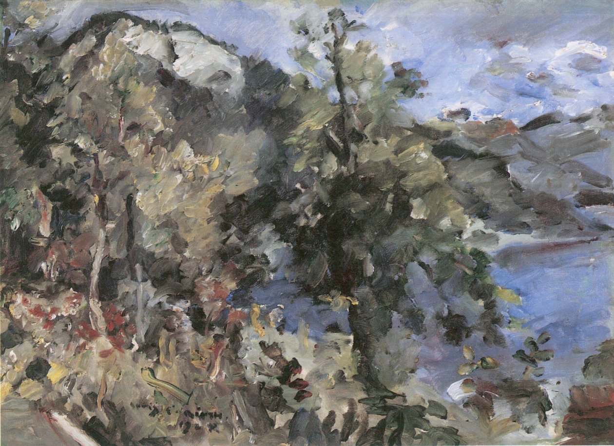 Der Jochberg am Walchensee von Lovis Corinth
