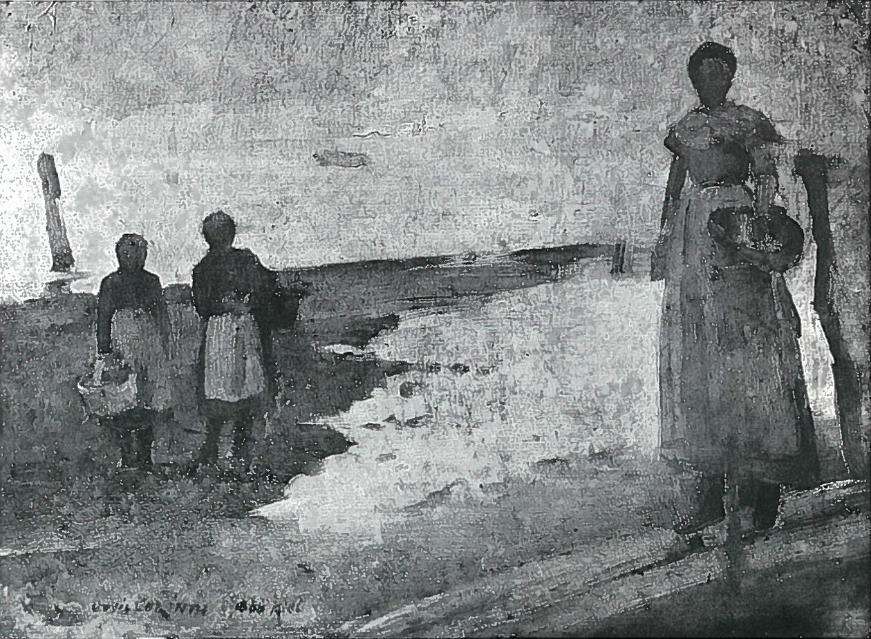 Drei Fischermädchen von Lovis Corinth