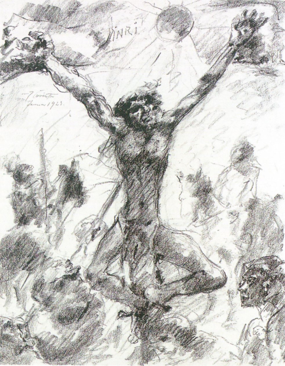Kreuzigung von Lovis Corinth