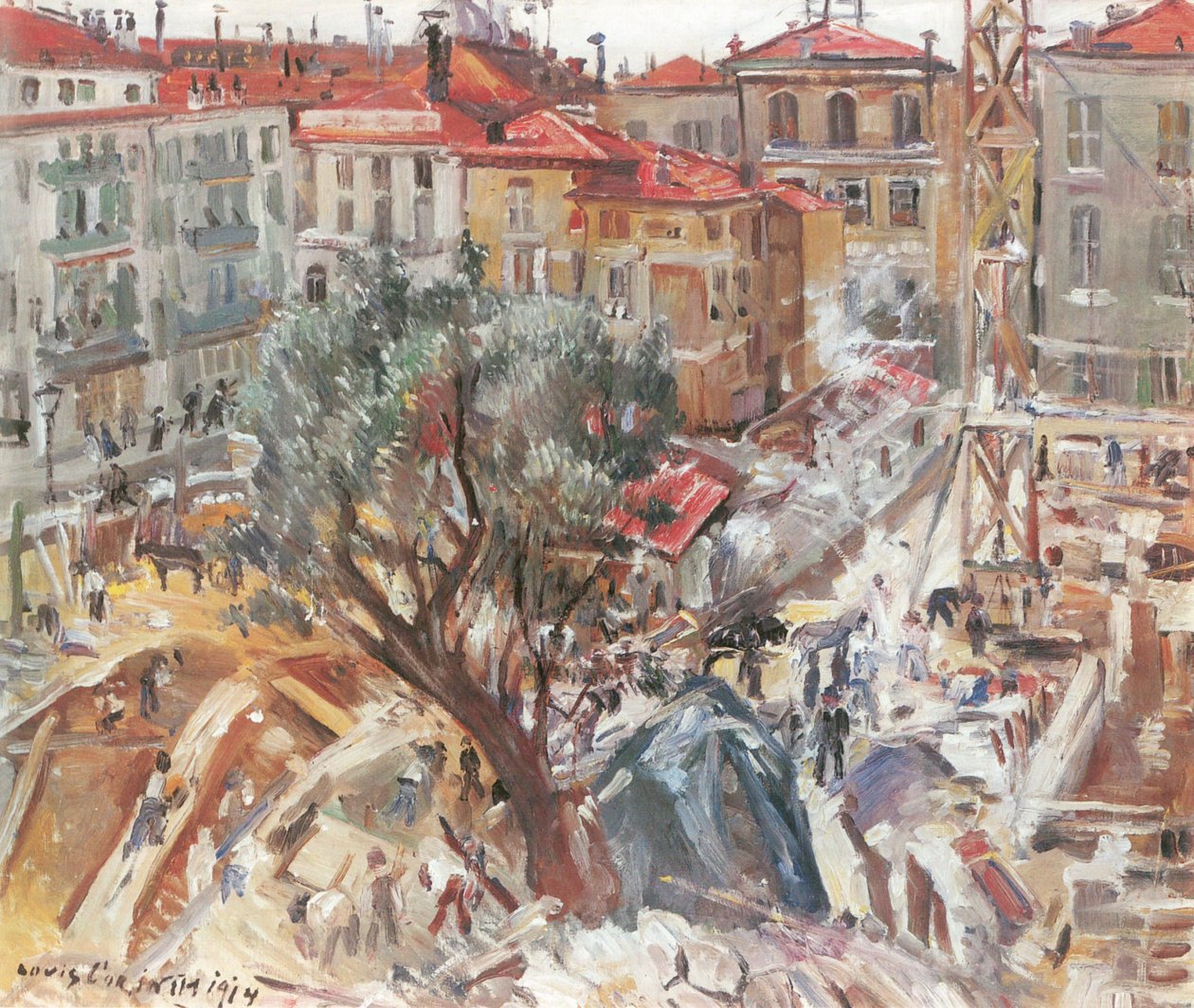Neubau in Monte Carlo von Lovis Corinth