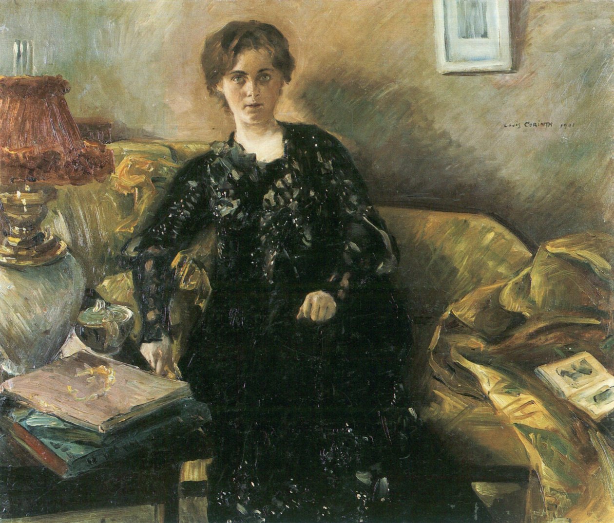Porträt Frau Korfiz Holm von Lovis Corinth