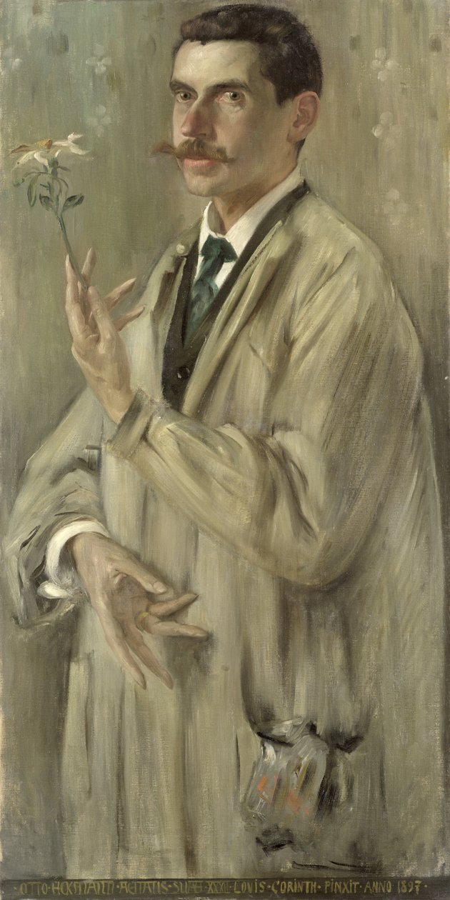 Der Maler Otto Eckmann (1865-1902) 1897 von Lovis Corinth
