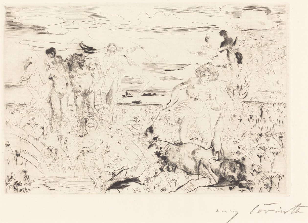 Bacchanal von Lovis Corinth