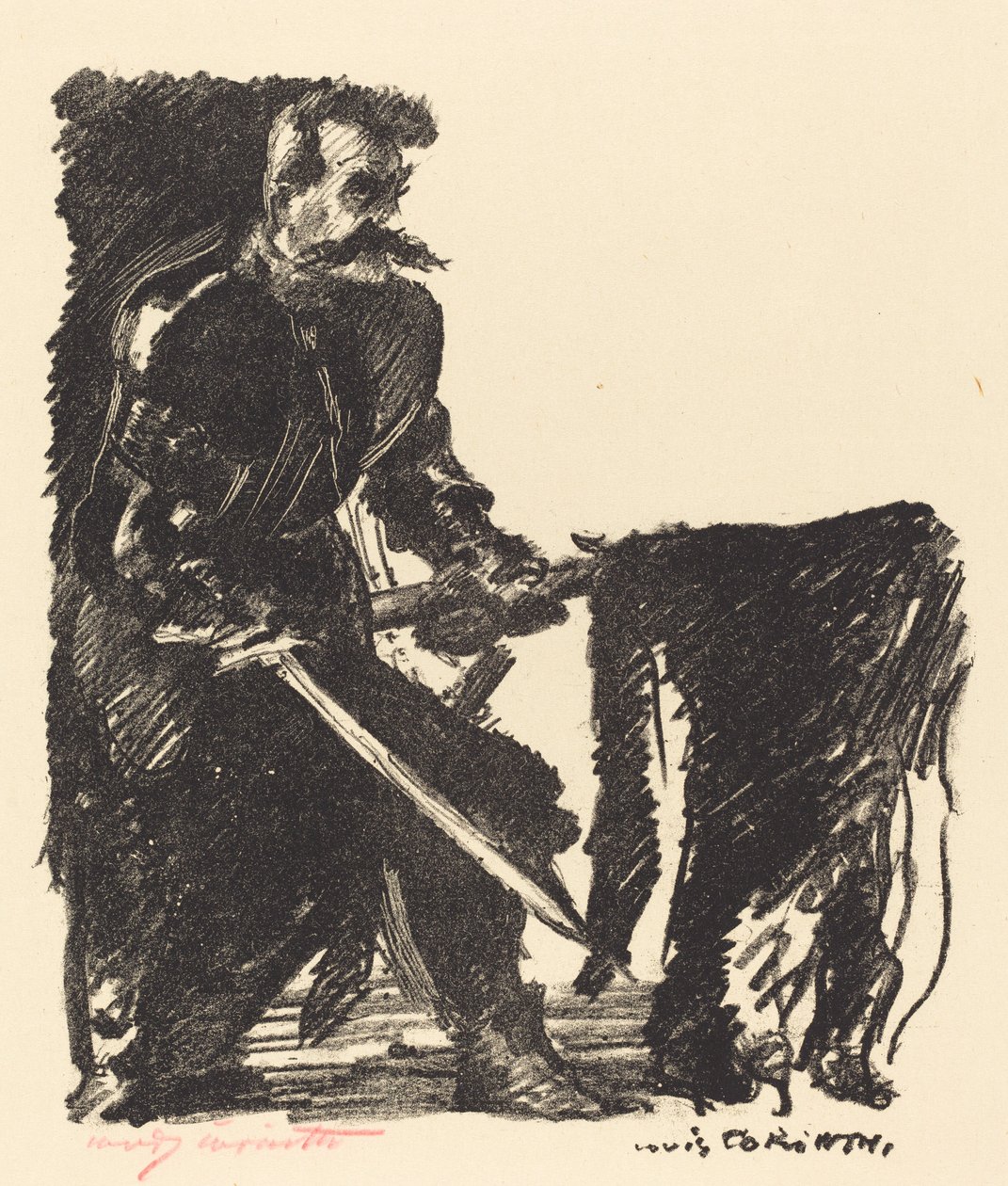 Bannerträger, 1915 von Lovis Corinth