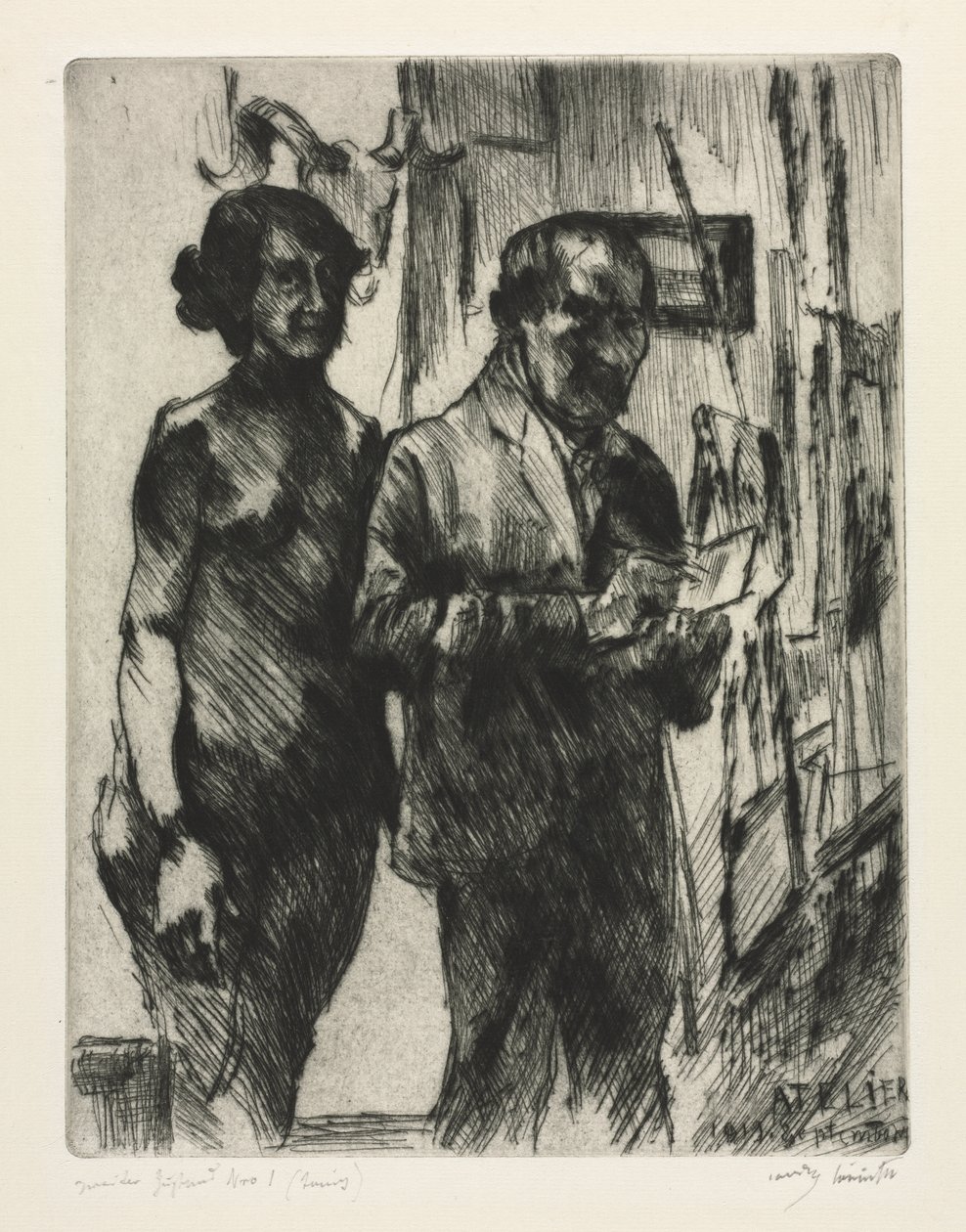 Im Atelier von Lovis Corinth
