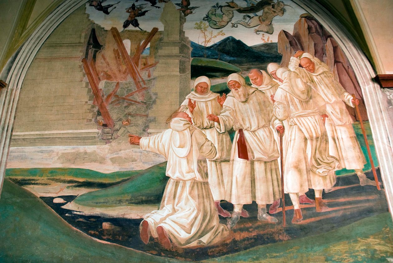 Gott bestraft Florenz von Luca Signorelli