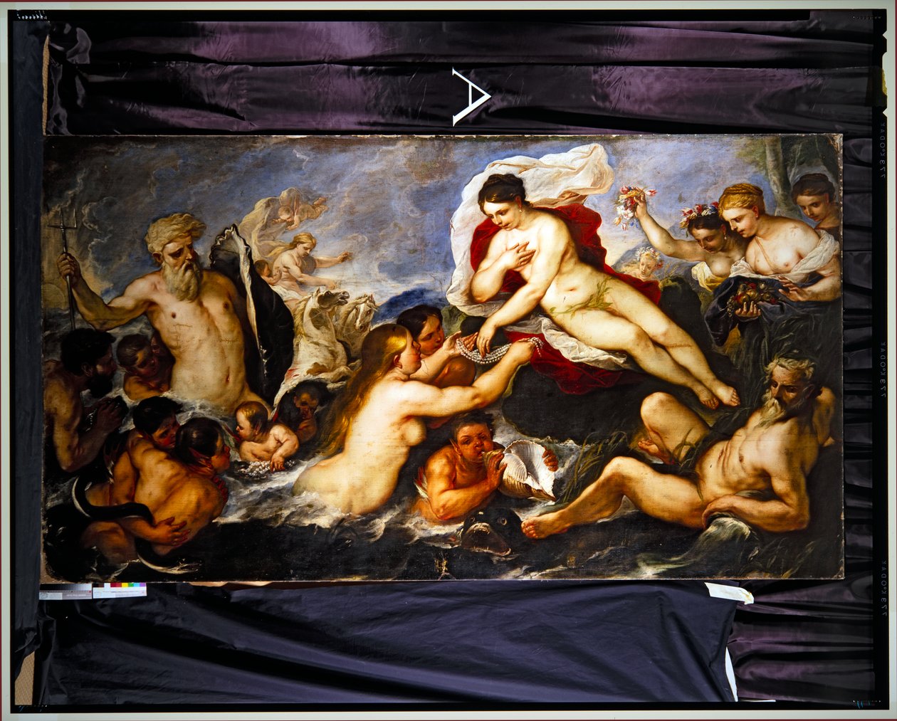 Neptun und Amphitrite von Luca Giordano