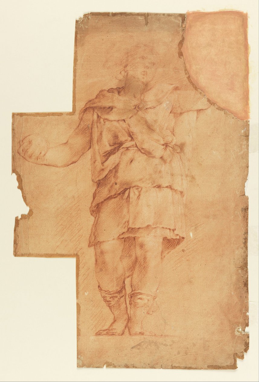 Studie einer stehenden Figur von Luca Giordano