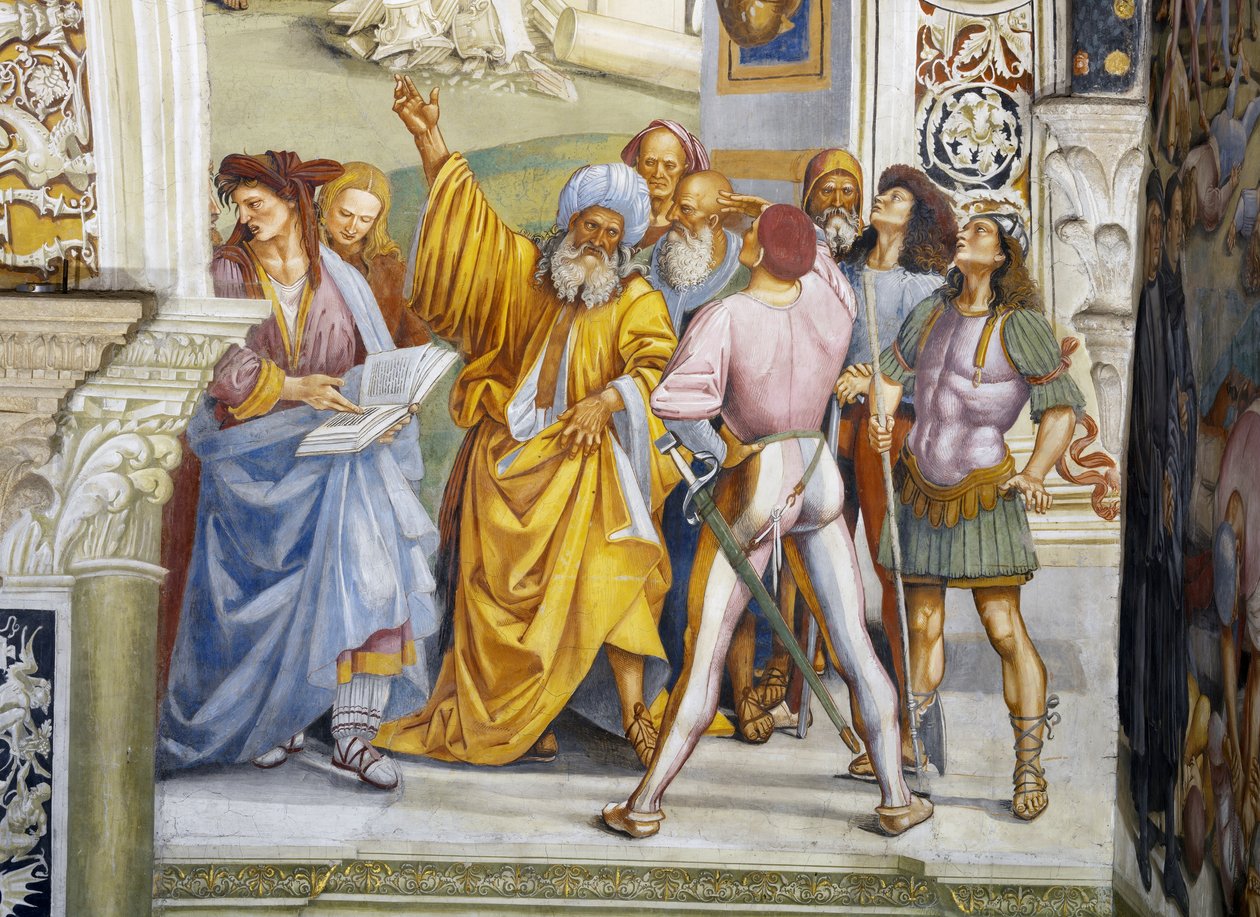 Apokalypse, aus dem Freskozyklus Jüngstes Gericht von Luca Signorelli