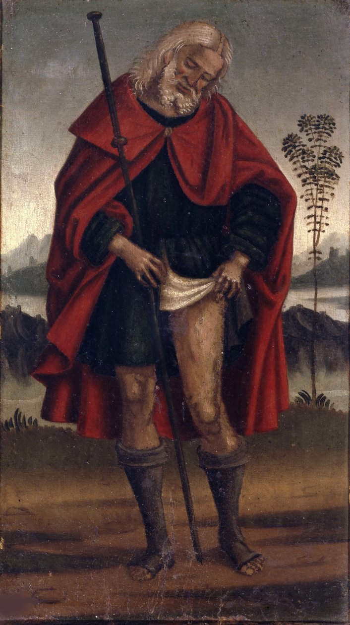 Heiliger Rochus, ca. 1515-1520 von Luca Signorelli
