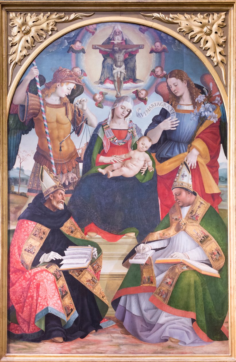 Die Dreifaltigkeit von Luca Signorelli