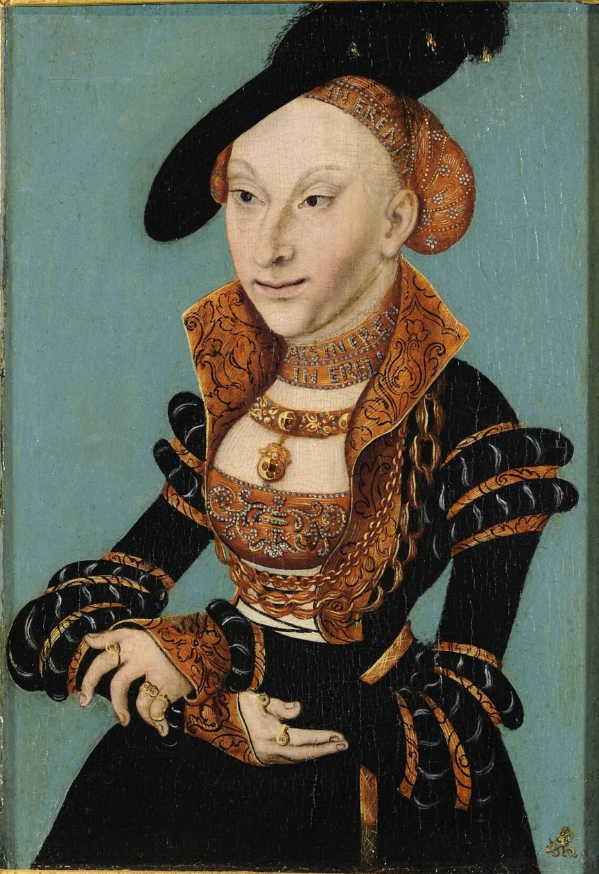 Sybille von Cleve von Lucas Cranach the Elder