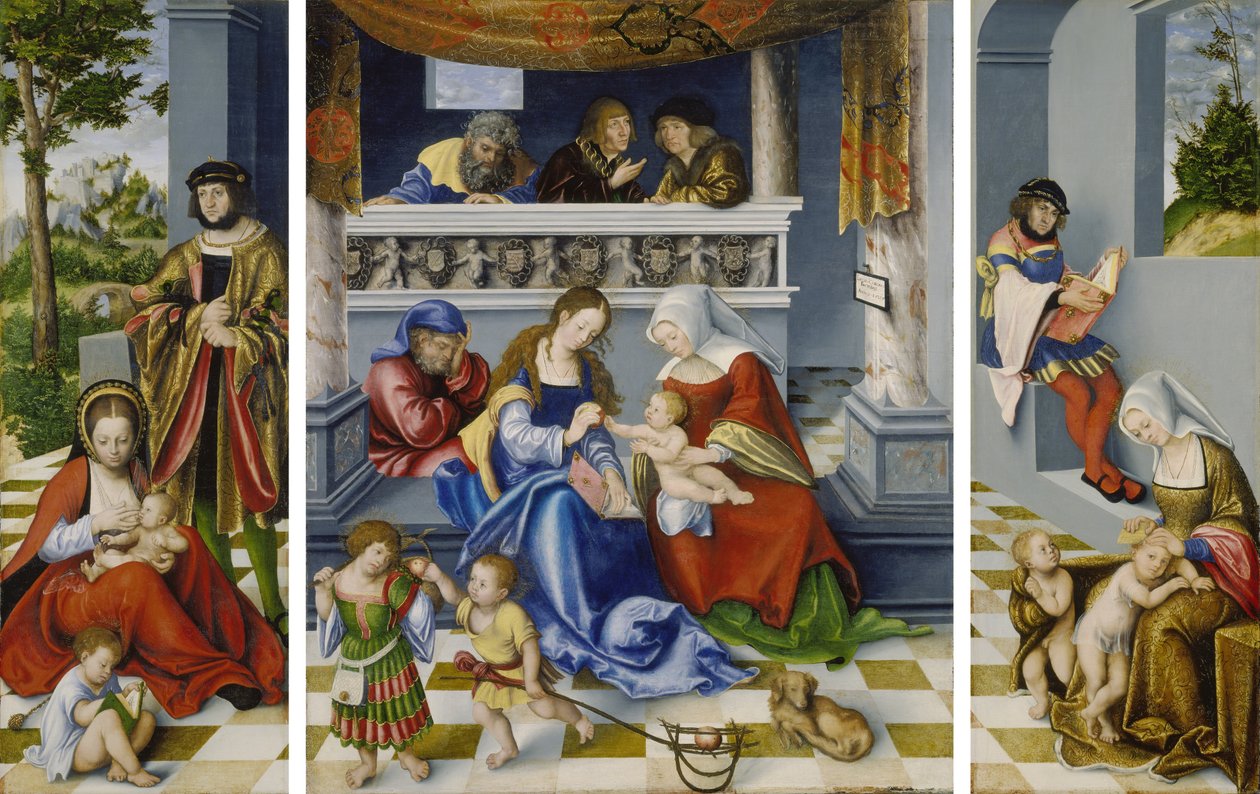 Torgauer Altar von Lucas Cranach the Elder