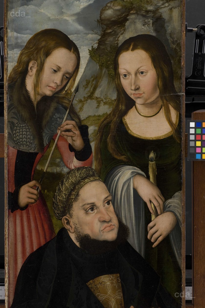 Der Kurfürst Friedrich der Weise von Sachsen von Lucas Cranach the Elder