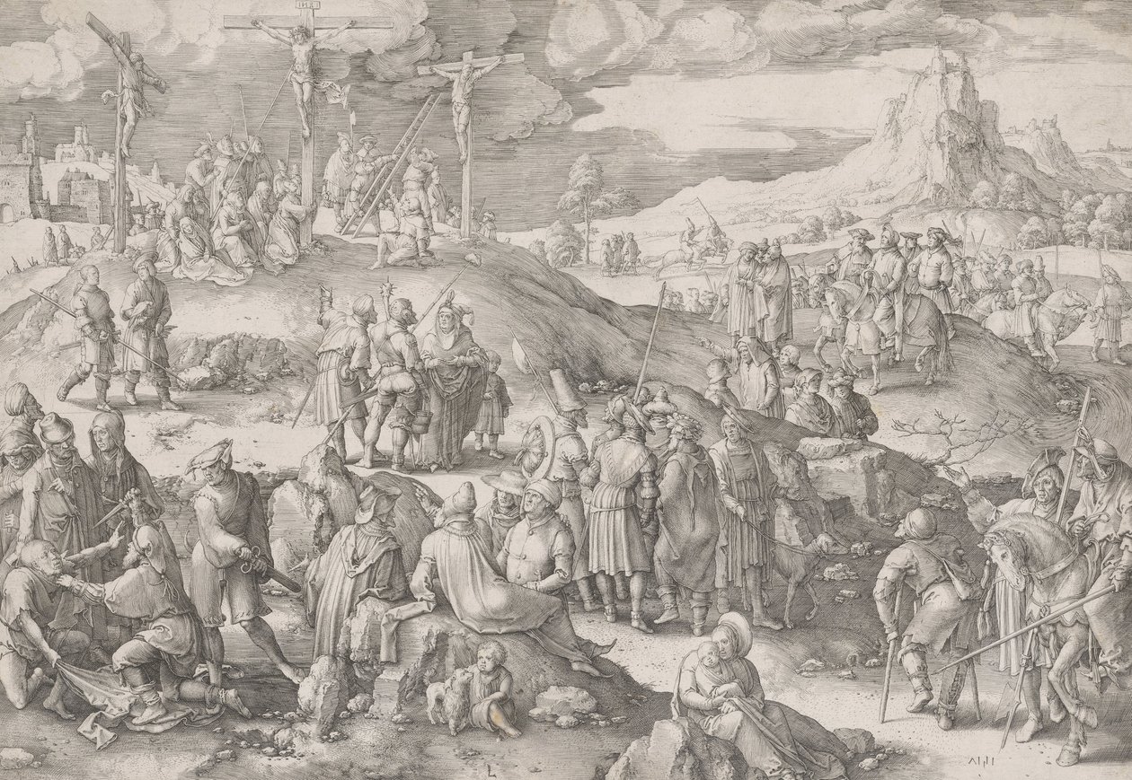 Golgatha von Lucas van Leyden