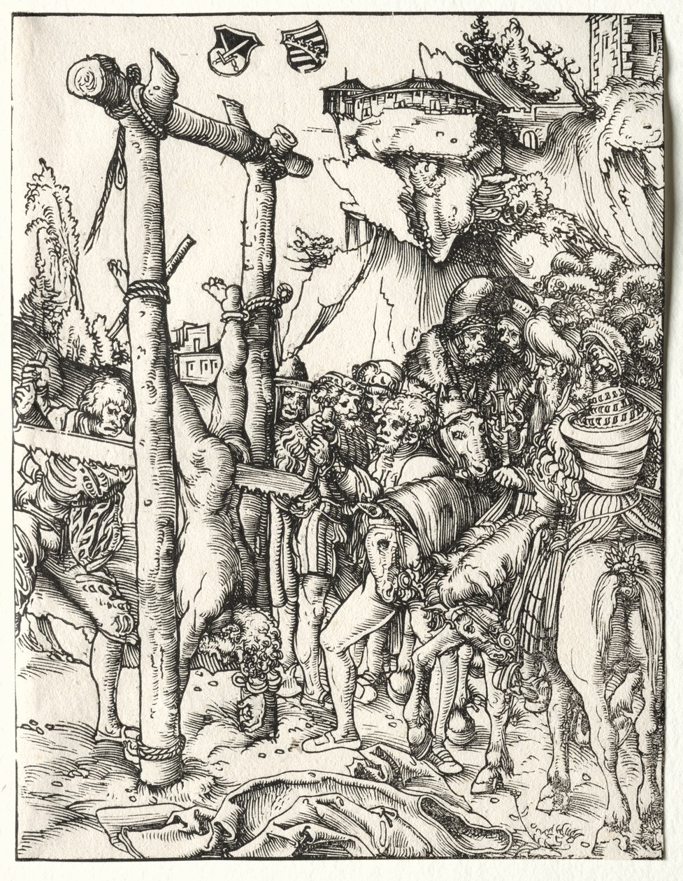 Martyrium des Hl. Simeon von Lucas Cranach