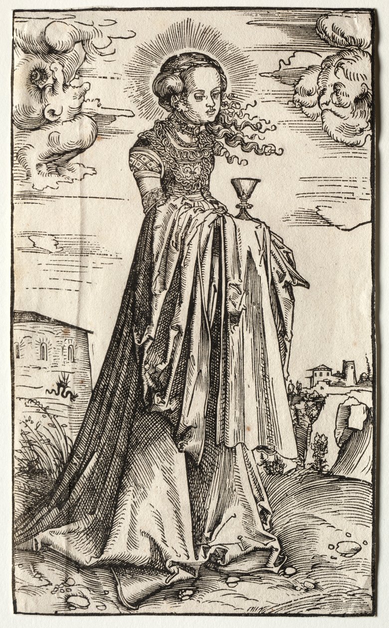 Heilige Barbara von Lucas Cranach