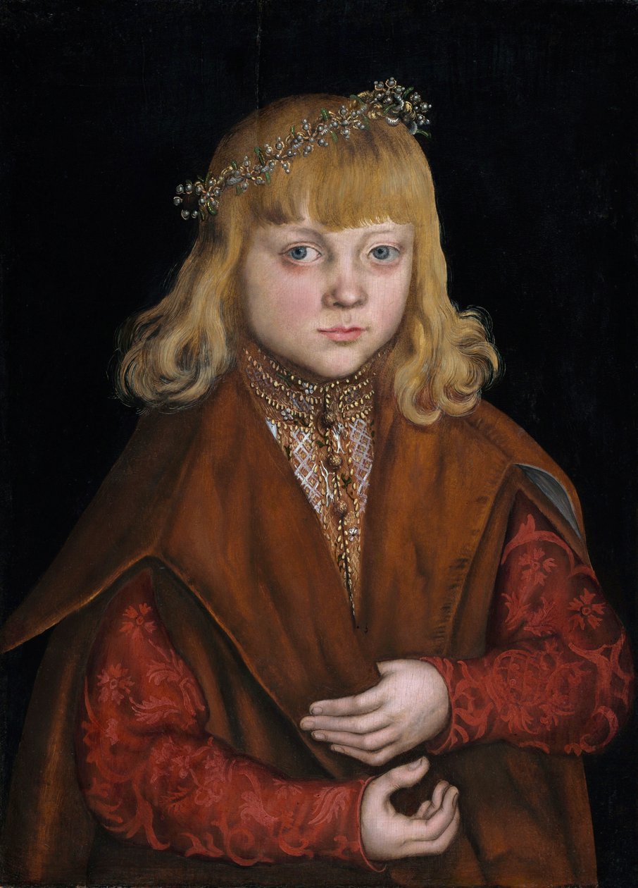 Ein Prinz von Sachsen von Lucas Cranach the Elder