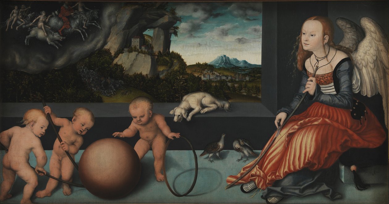 Melancholie von Lucas Cranach the Elder