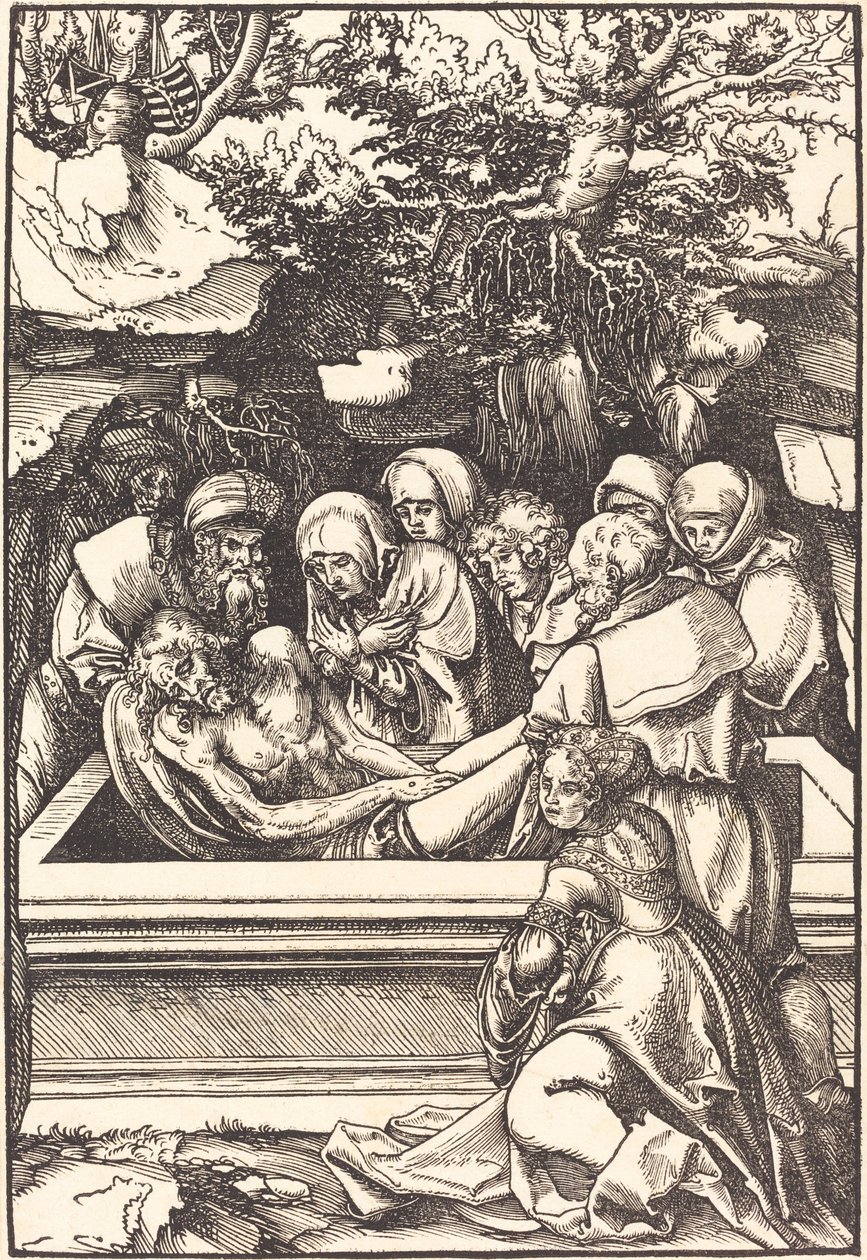 Die Grablegung von Lucas Cranach the Elder