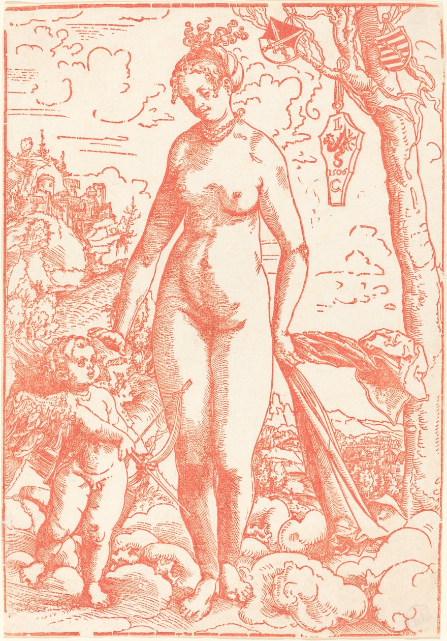 Venus und Amor von Lucas Cranach the Elder