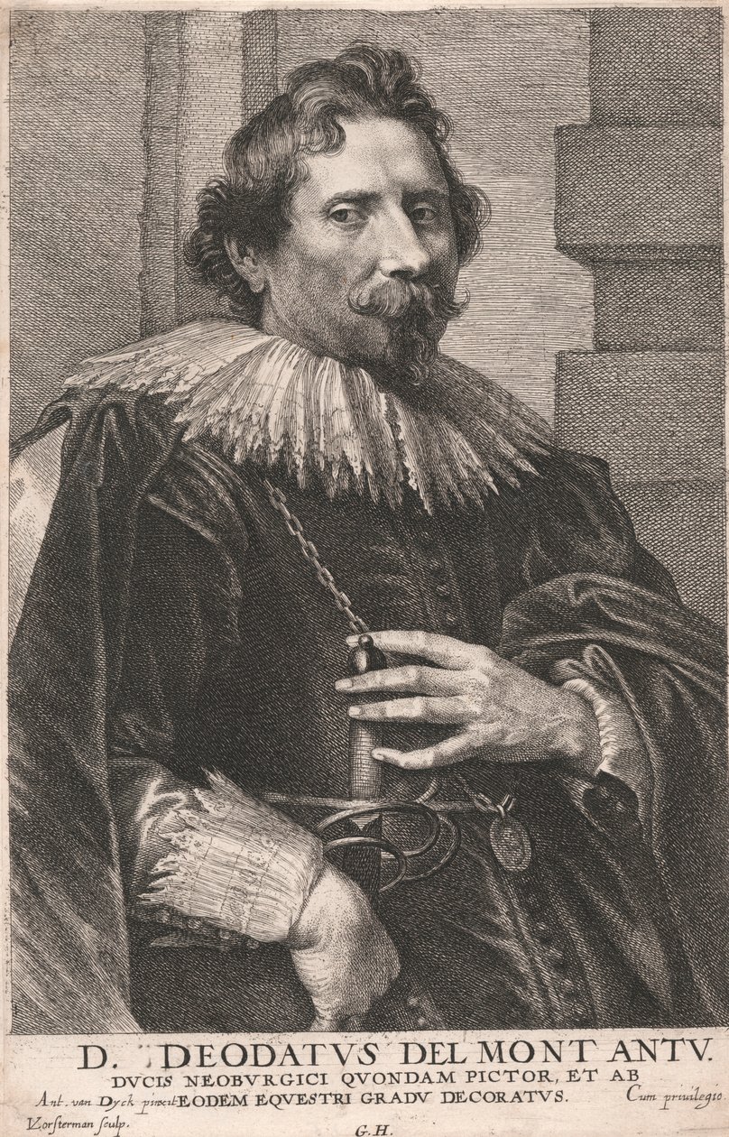 D. Deodatus Del Mont Antu. von Lucas Vorsterman